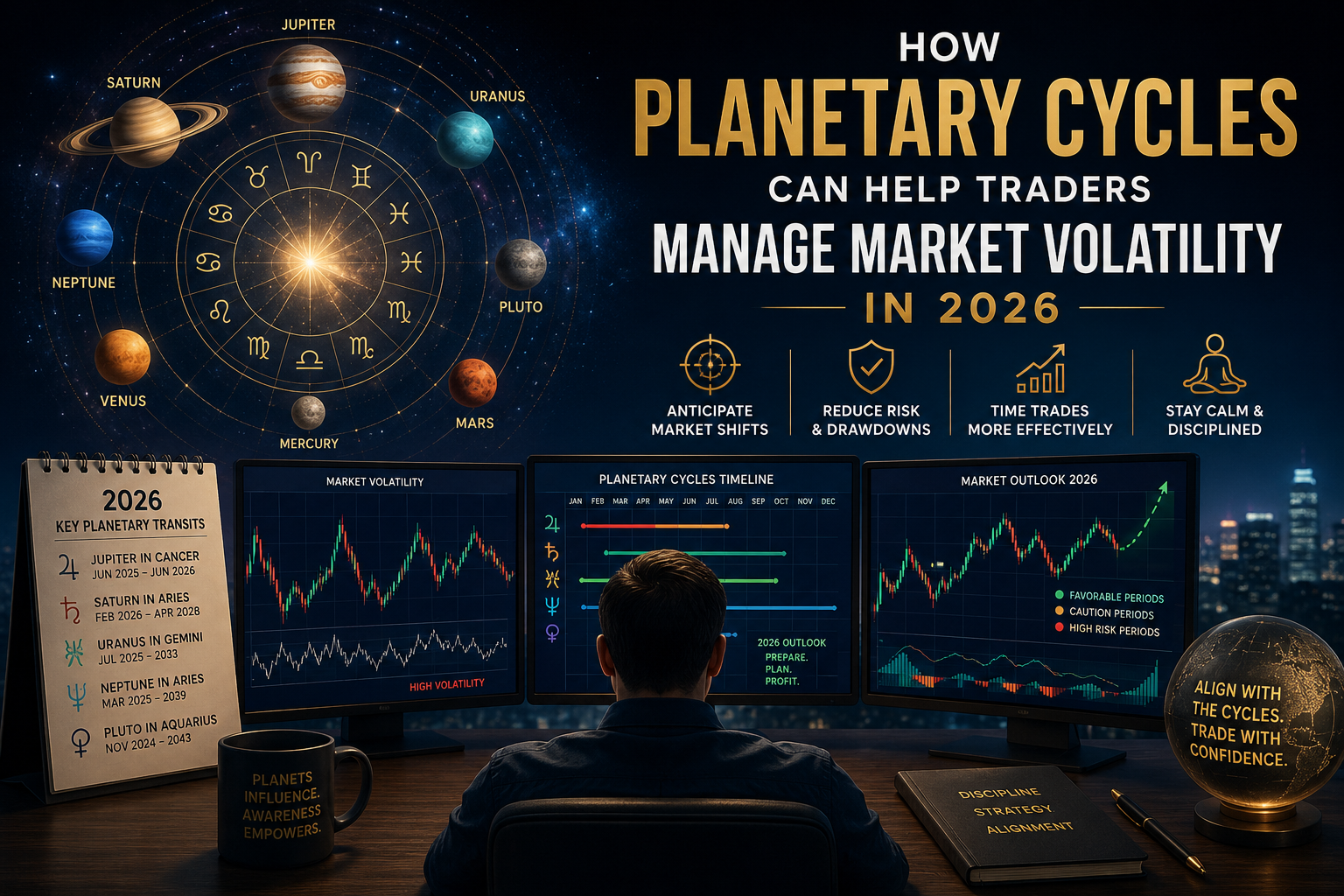 How Planetary Cycles Can Help Traders Manage Market Volatility in 2026