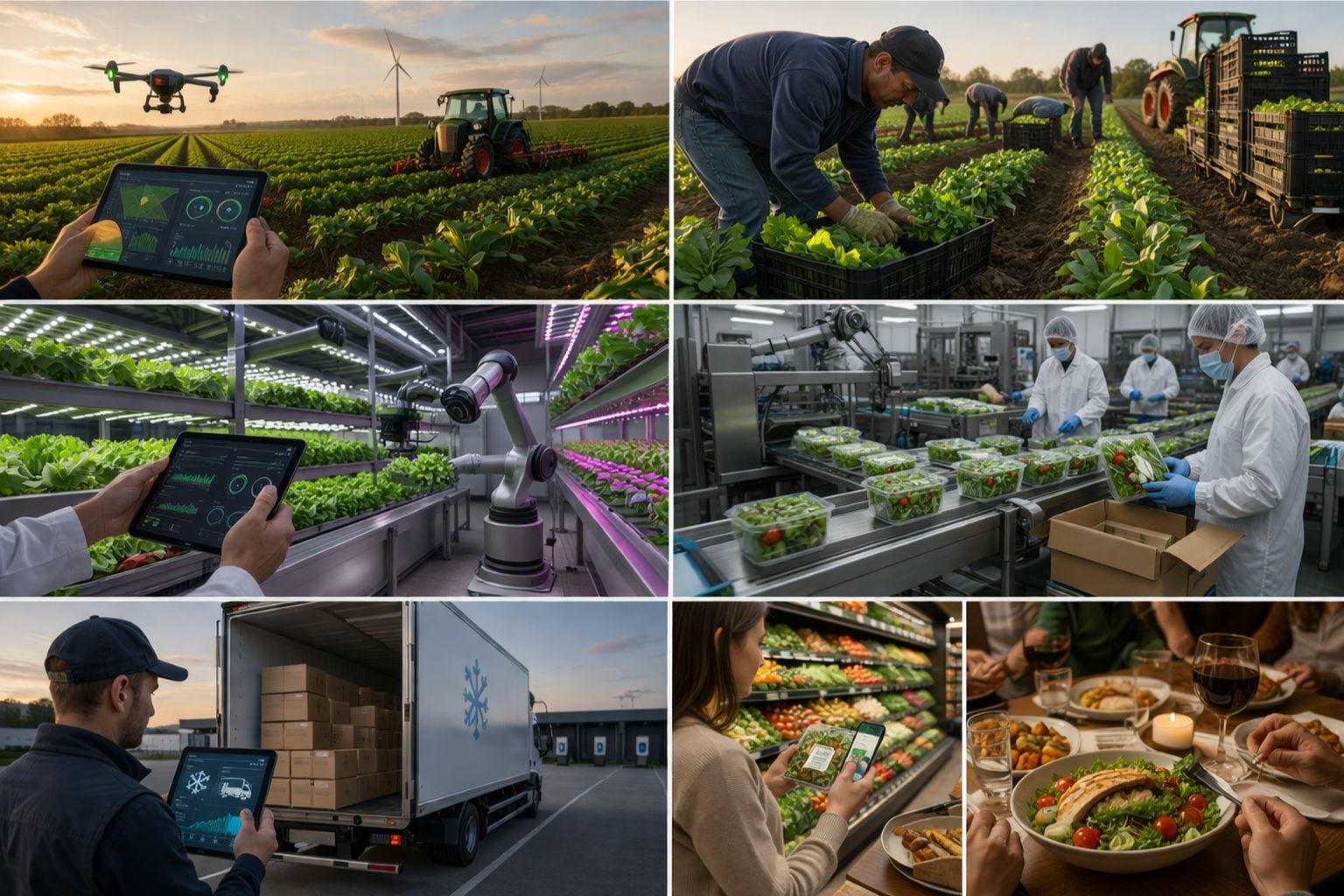 From Farm to Fork How Digital Technologies Are Reshaping the Way We Produce and Trust Food