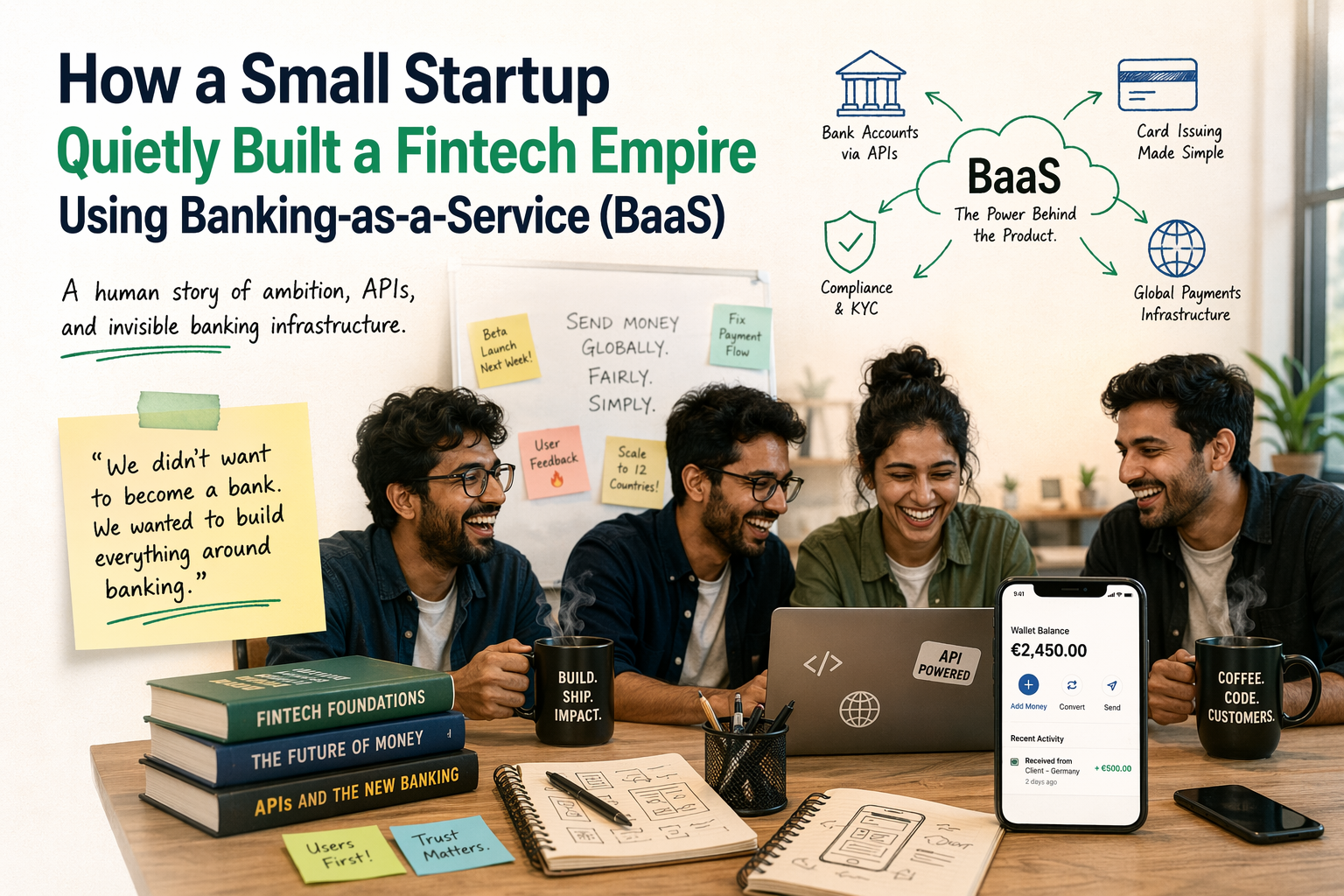 Title: How a Small Startup Quietly Built a Fintech Empire Using Banking-as-a-Service (BaaS)