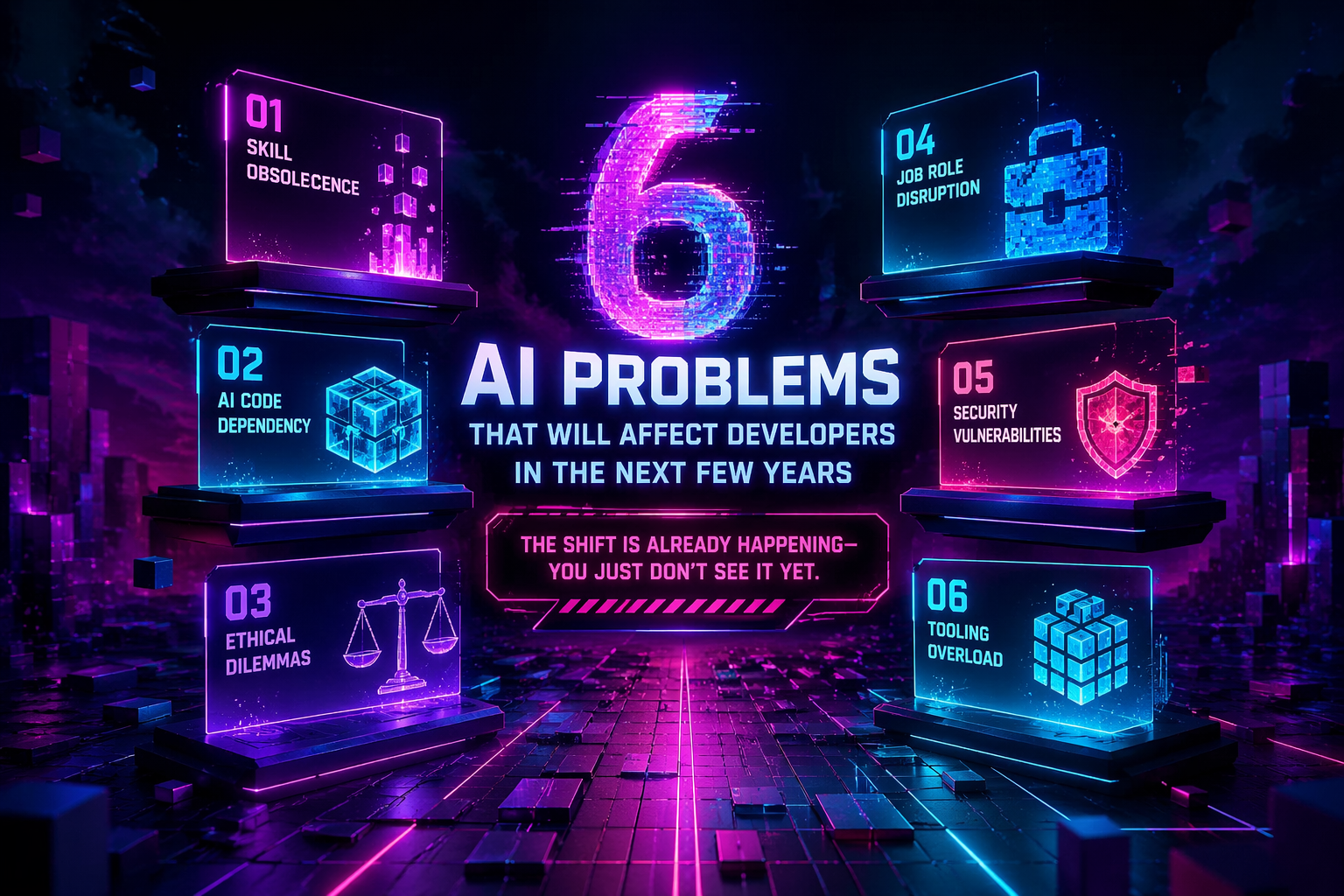 P6 AI Problems That Will Affect Developers in the Next Few Years