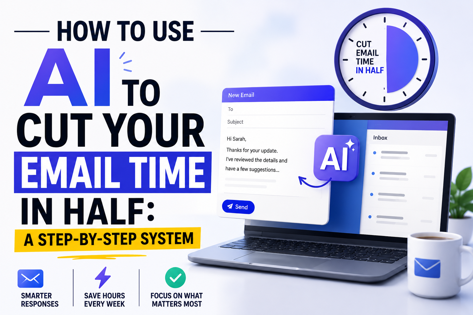How to Use AI to Cut Your Email Time in Half: A Step-by-Step System