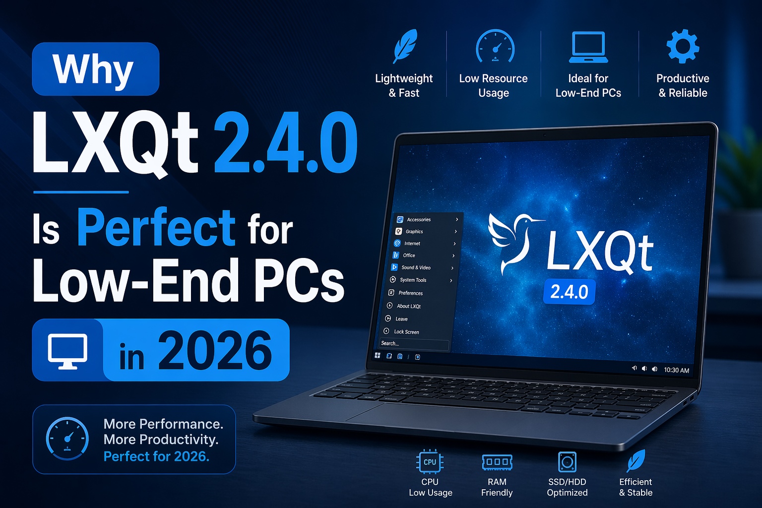 I Tried LXQt 2.4.0 on an Old Laptop in 2026 — Here’s What Actually Changed