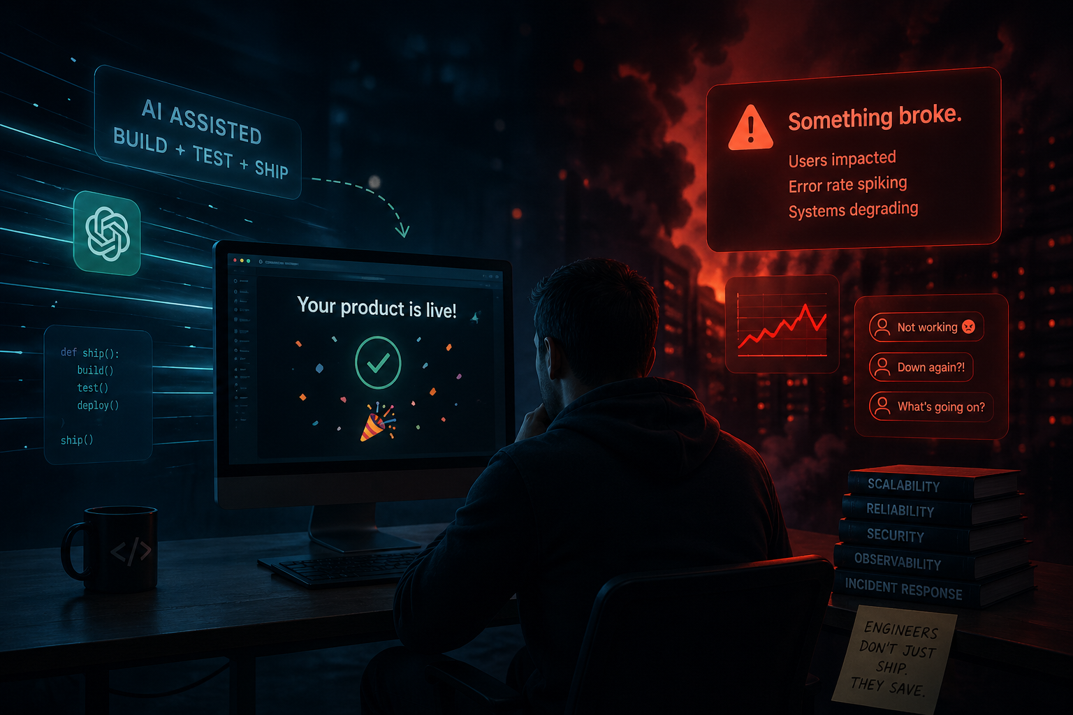 Congrats, You Shipped With AI. Now What Happens When It Breaks?