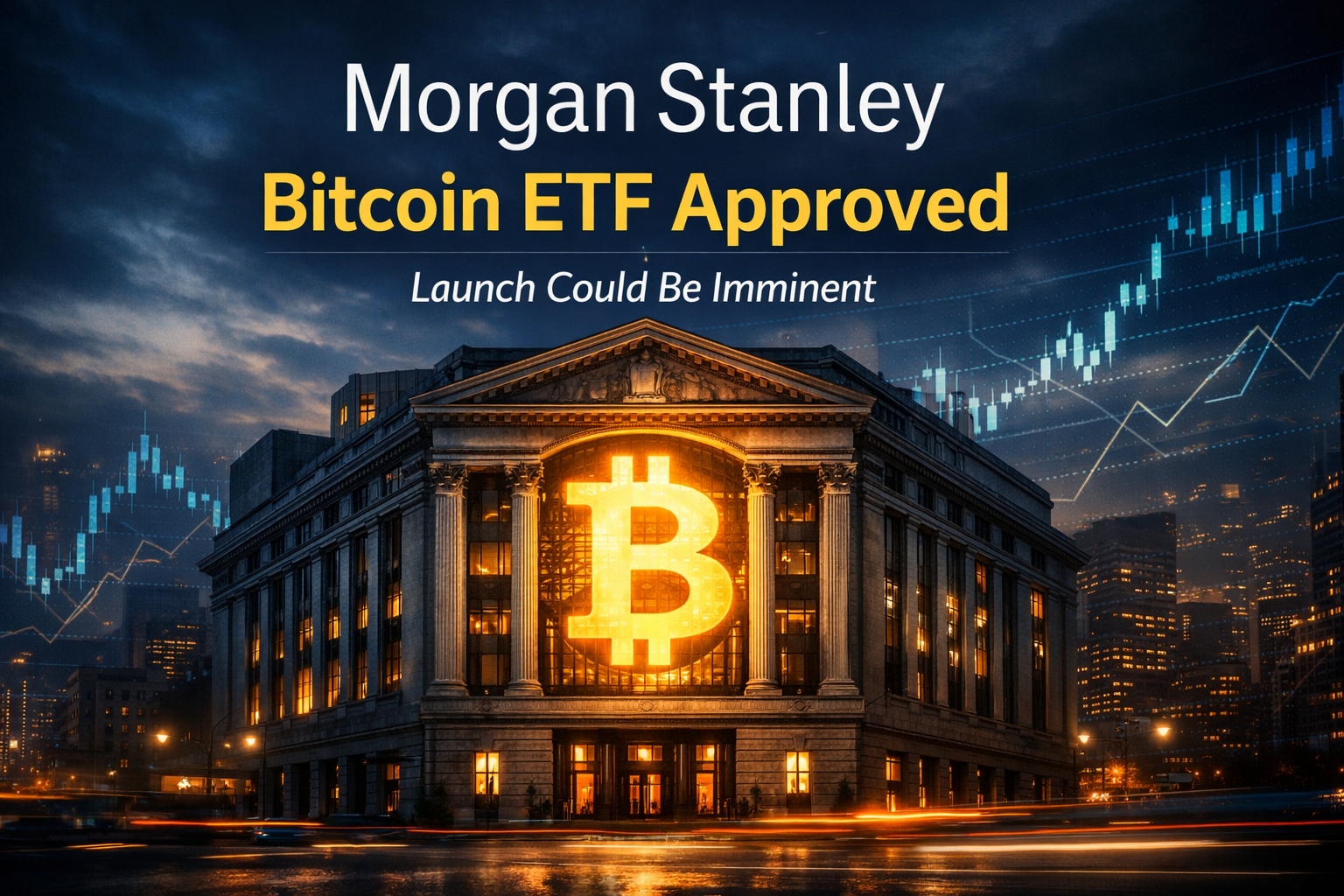 Morgan Stanley Bitcoin ETF Gets NYSE Approval — Is Launch Next?