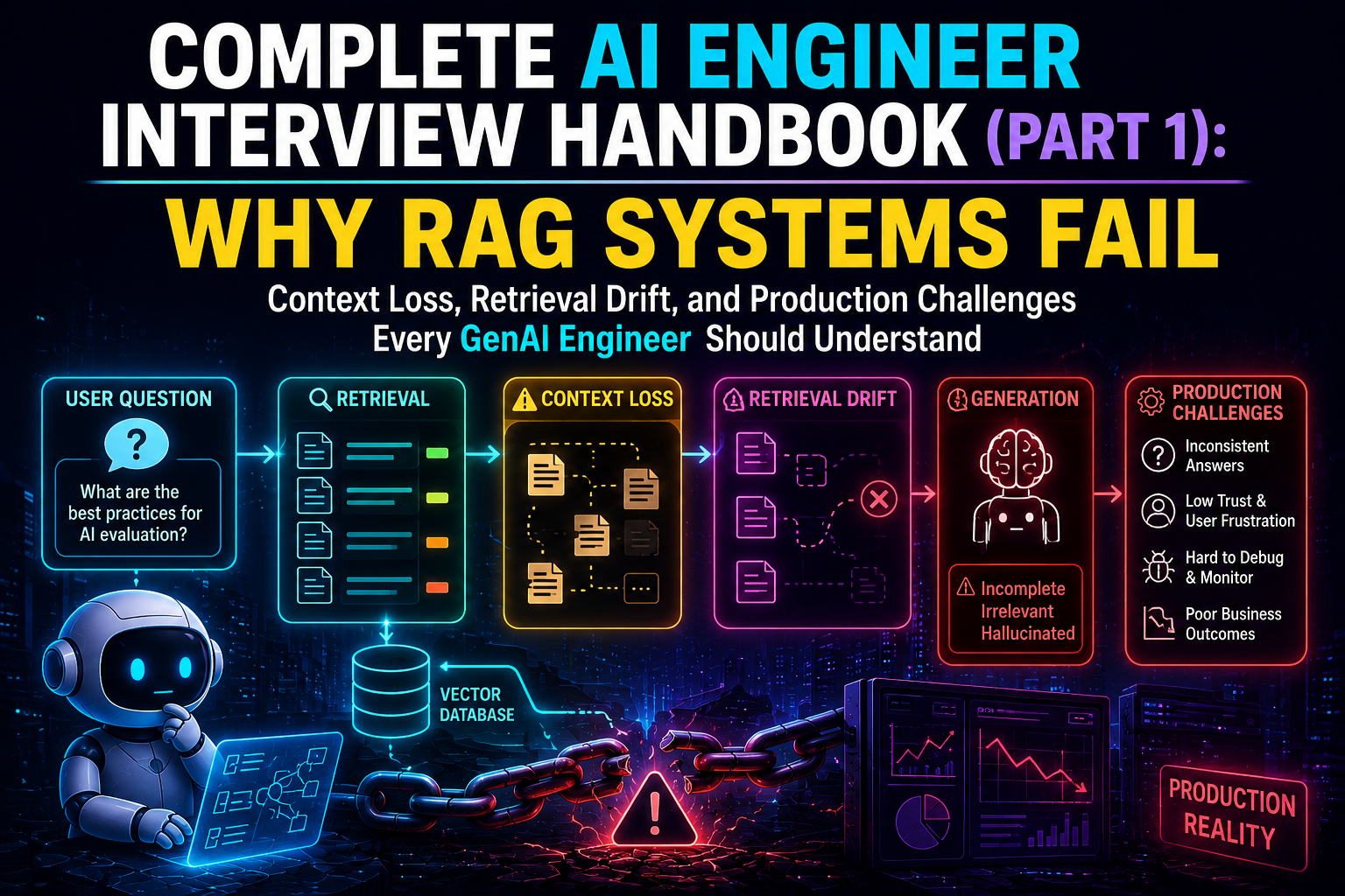 Complete AI Engineer Interview Handbook (Part 1): Why RAG Systems Fail