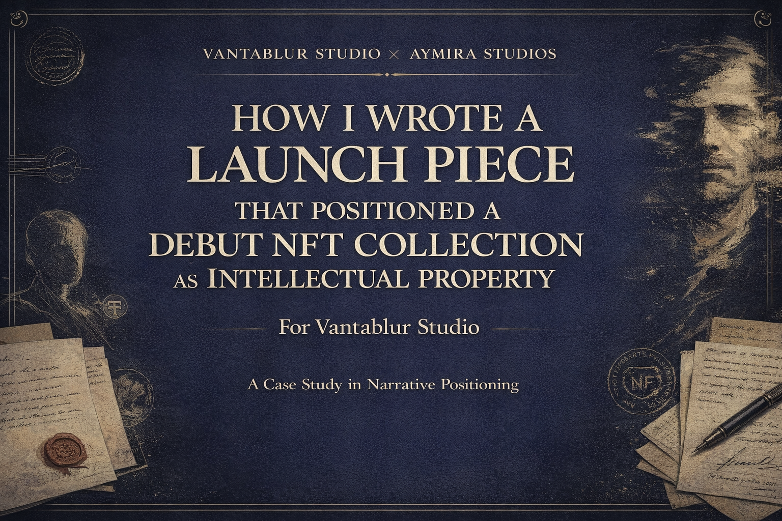 How I Wrote a Launch Piece That Positioned a Debut NFT Collection as Intellectual Property , For…