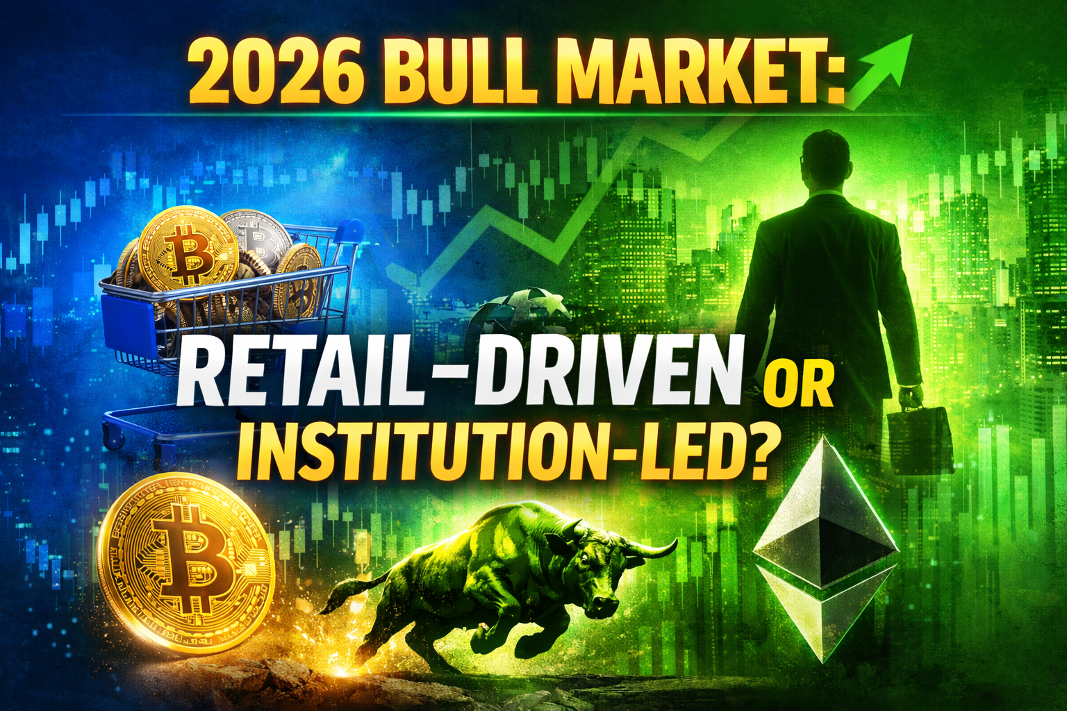 Is the 2026 Crypto Bull Market Retail-Driven or Institution Led?