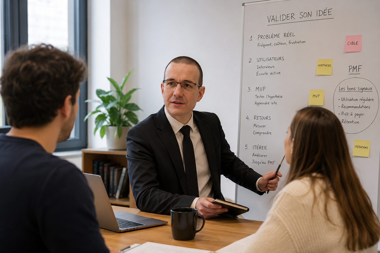 Comment valider une idée de startup : la méthode que j’utilise avec les startups que j’accompagne
