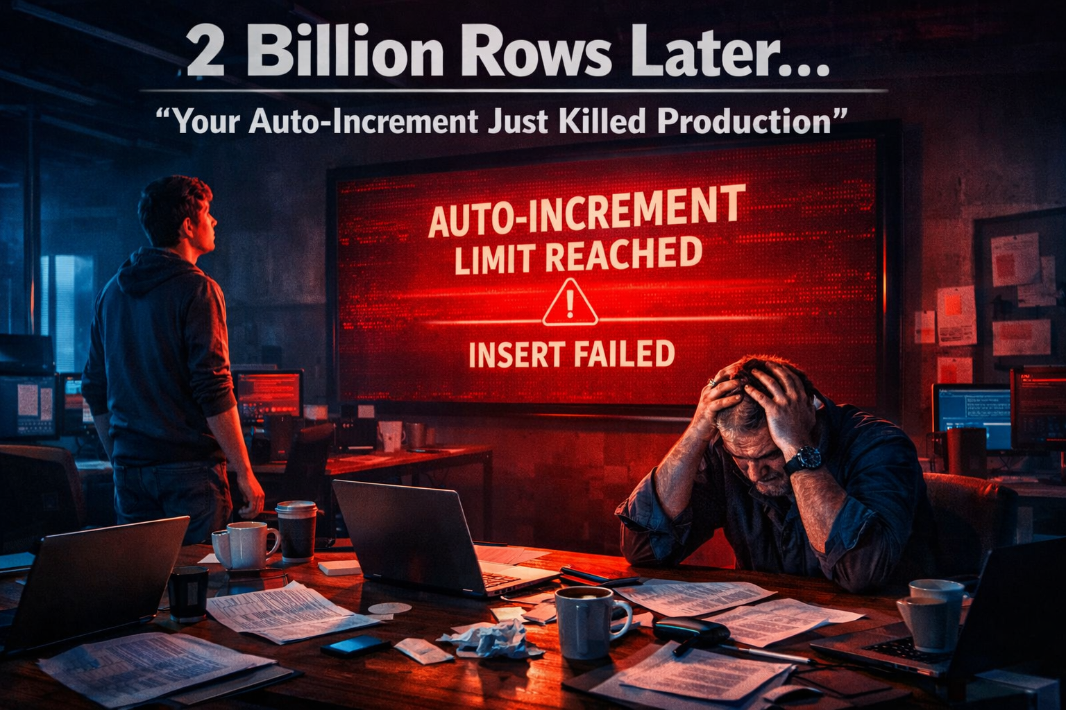 2 Billion Rows Later… Your Auto-Increment Just Killed Production