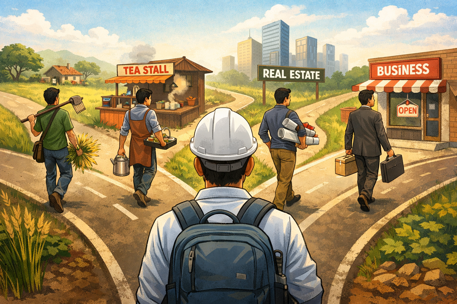 Engineers Are Quietly Leaving Jobs for Business and Farming