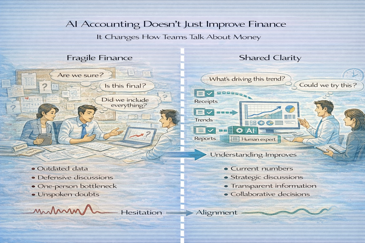 AI Accounting Doesn’t Just Improve Finance, It Changes How Teams Talk About Money