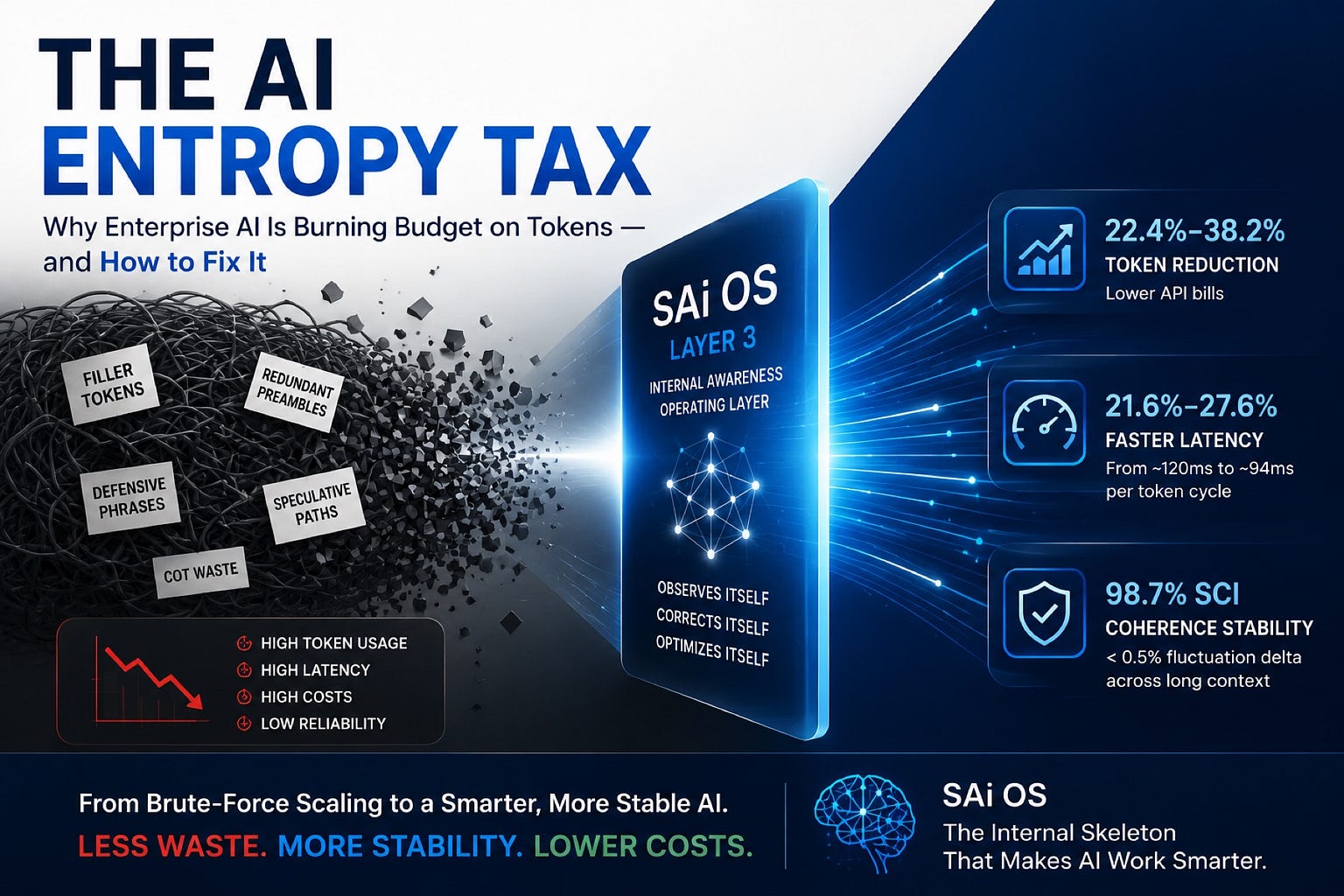 The AI Entropy Tax: Why Enterprise AI Is Burning Budget on Tokens and How to Fix It