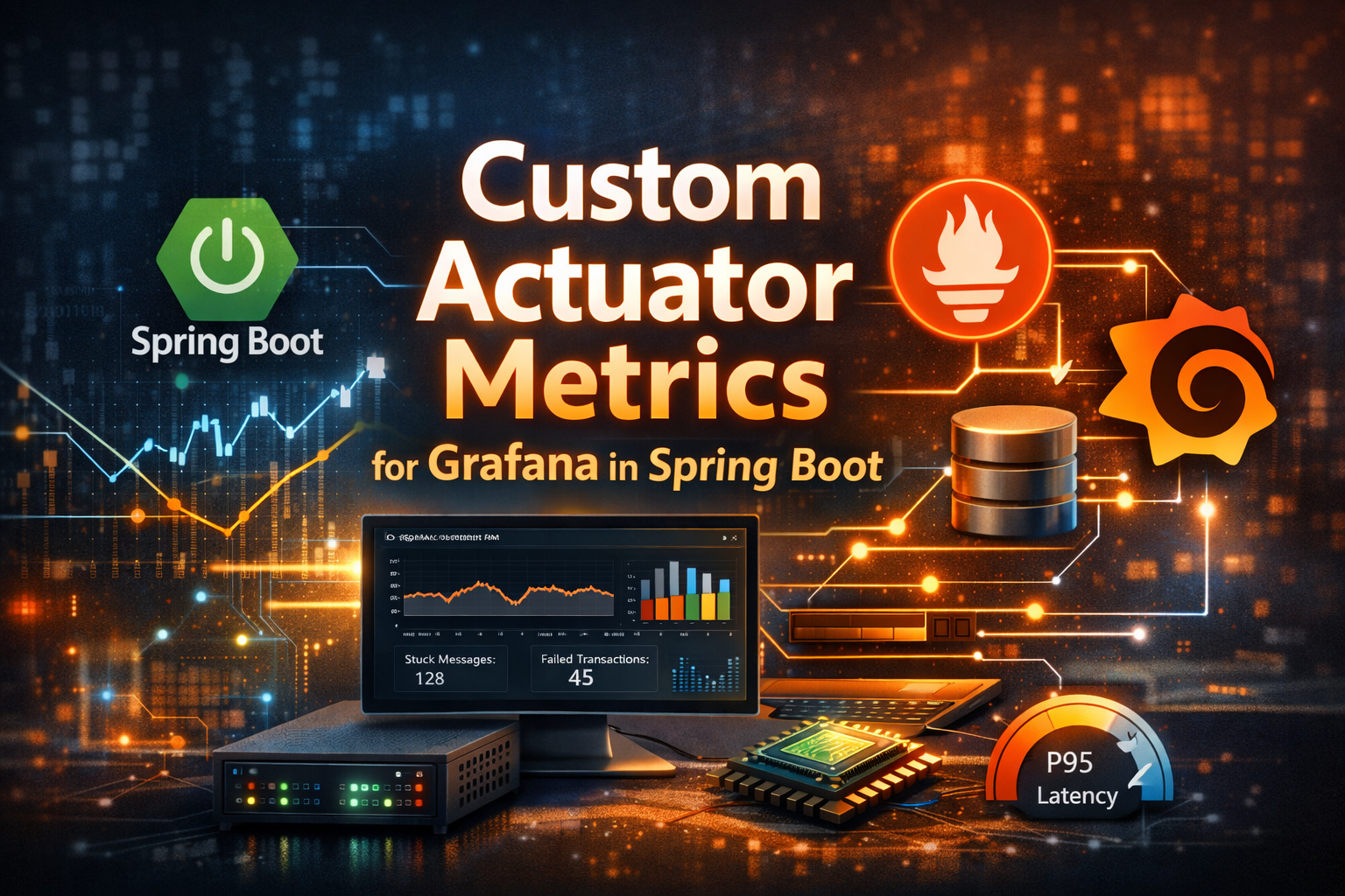Stop Building Blind Services: Custom Actuator Metrics for Grafana in Spring Boot