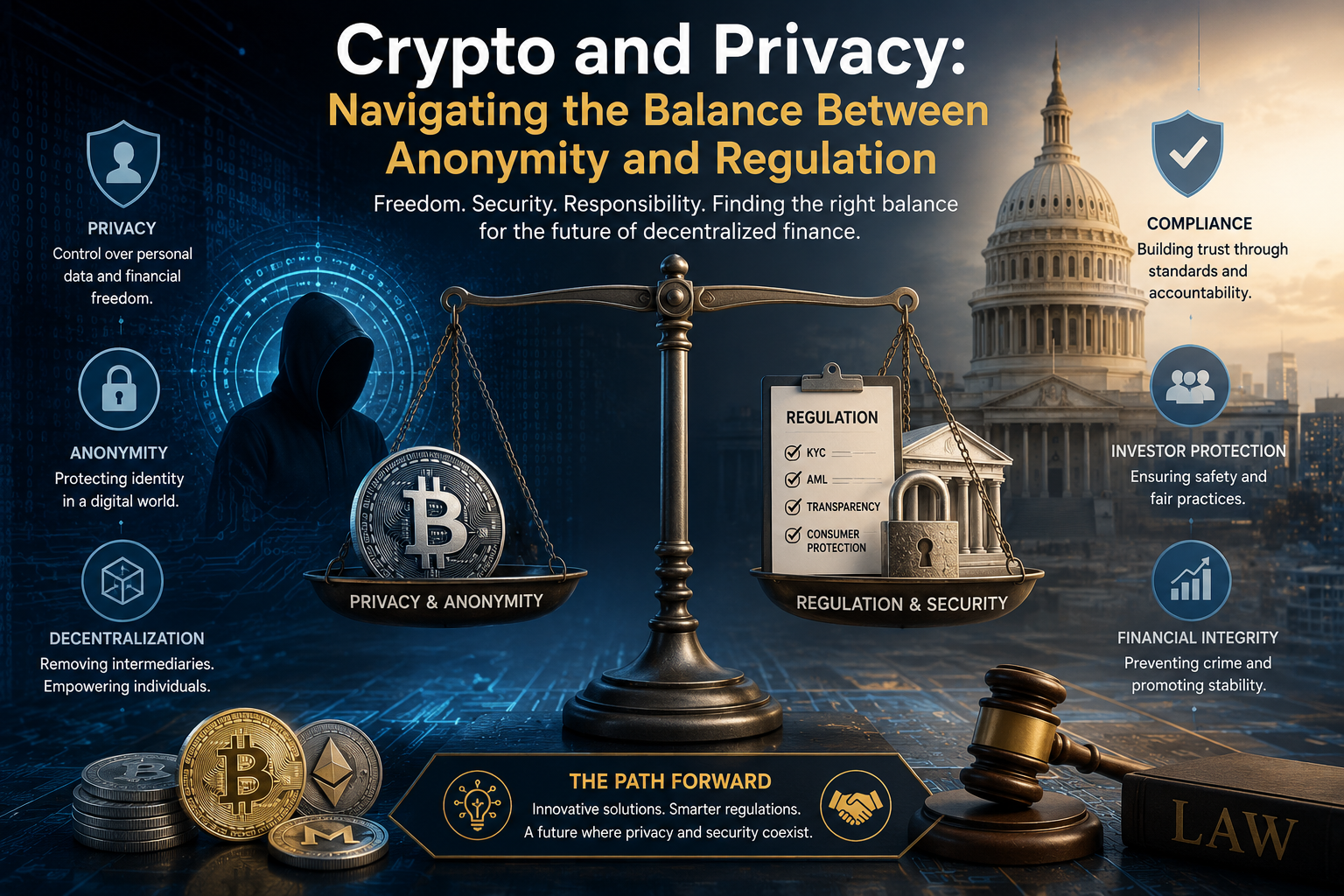 Crypto and Privacy: Navigating the Balance Between Anonymity and Regulation