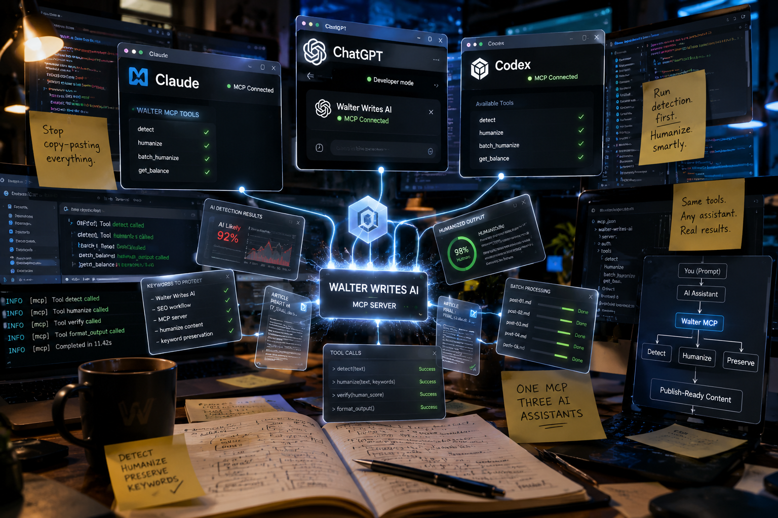 Walter’s AI Humanizer MCP Now Works in ChatGPT and Codex: How to Set It Up