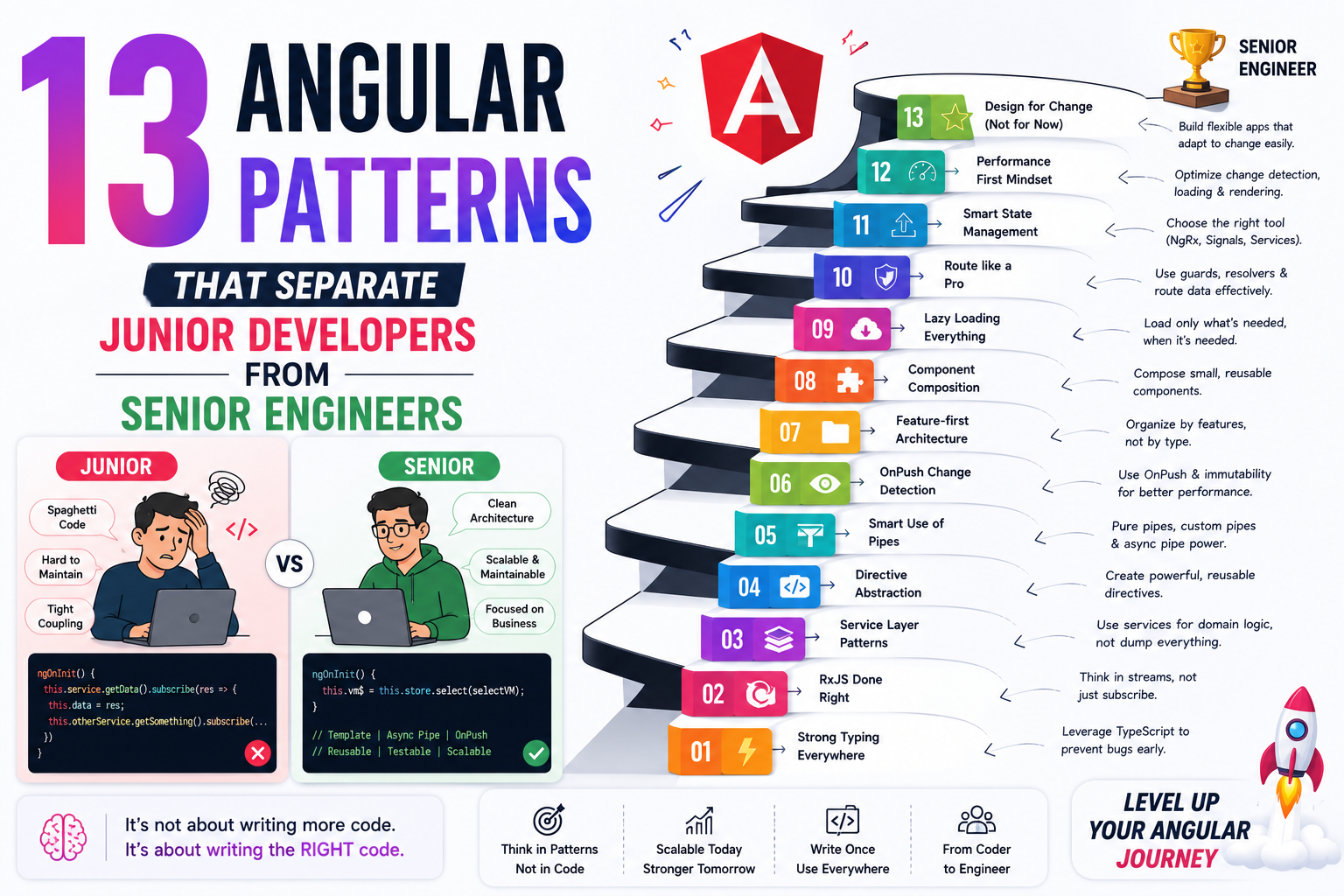 13 Angular Patterns That Separate Junior Developers from Senior Engineers