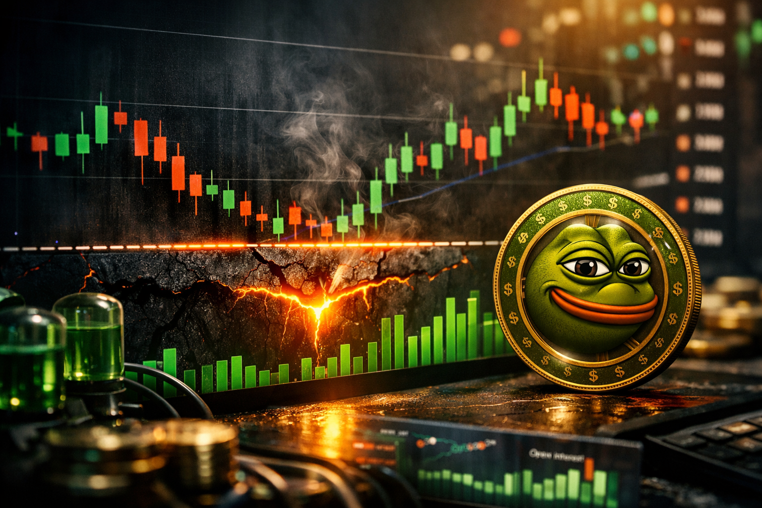 PEPE: Signs of Pressure Building Beneath the Surface