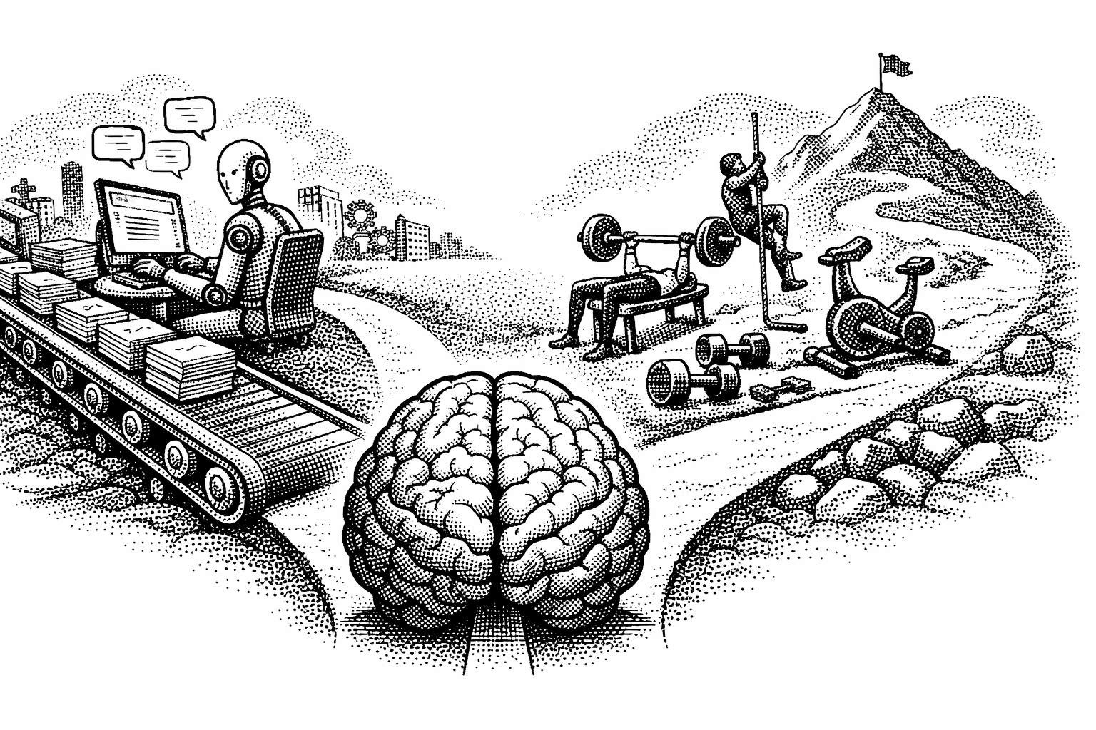 AI Isn’t Making Us Smarter. It’s Making Us Lazy Faster.