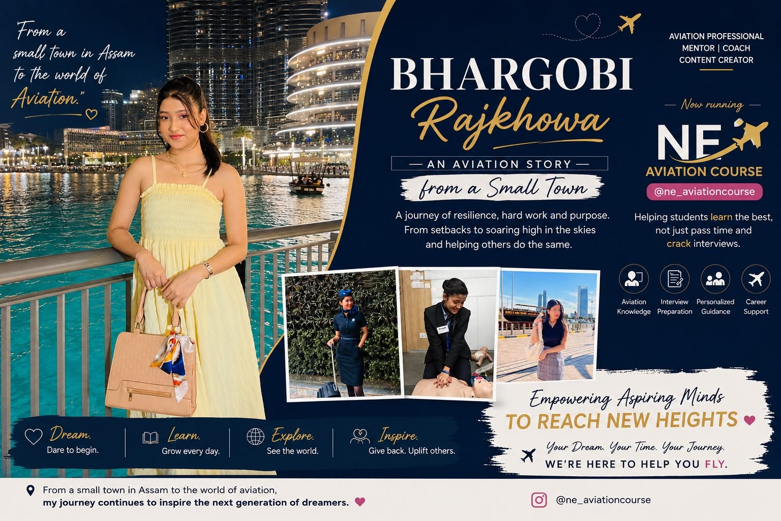 Bhargobi Rajkhowa: An Aviation Story from a Small Town