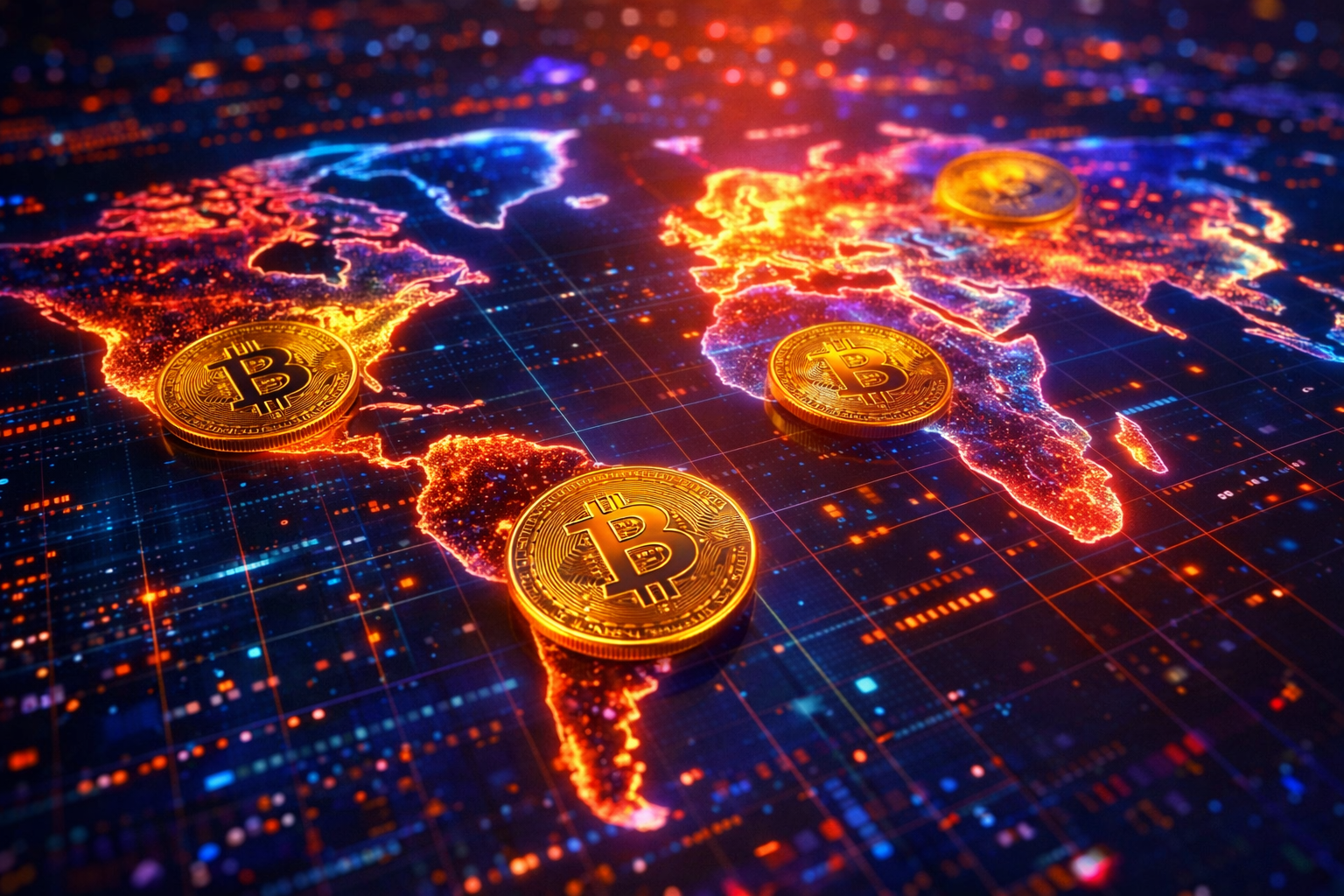 Bitcoin falls toward $66,000 as global tensions weigh on markets