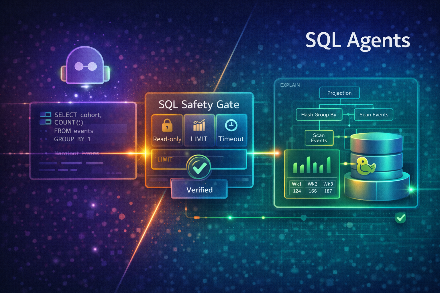 Agents That Write SQL Love DuckDB