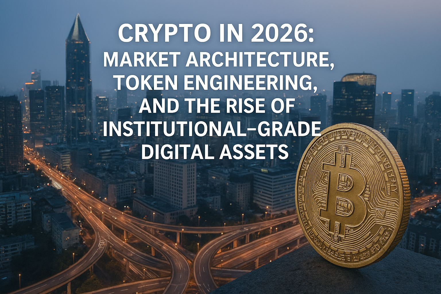 Crypto in 2026: Market Architecture, Token Engineering, and the Rise of Institutional-Grade Digital…