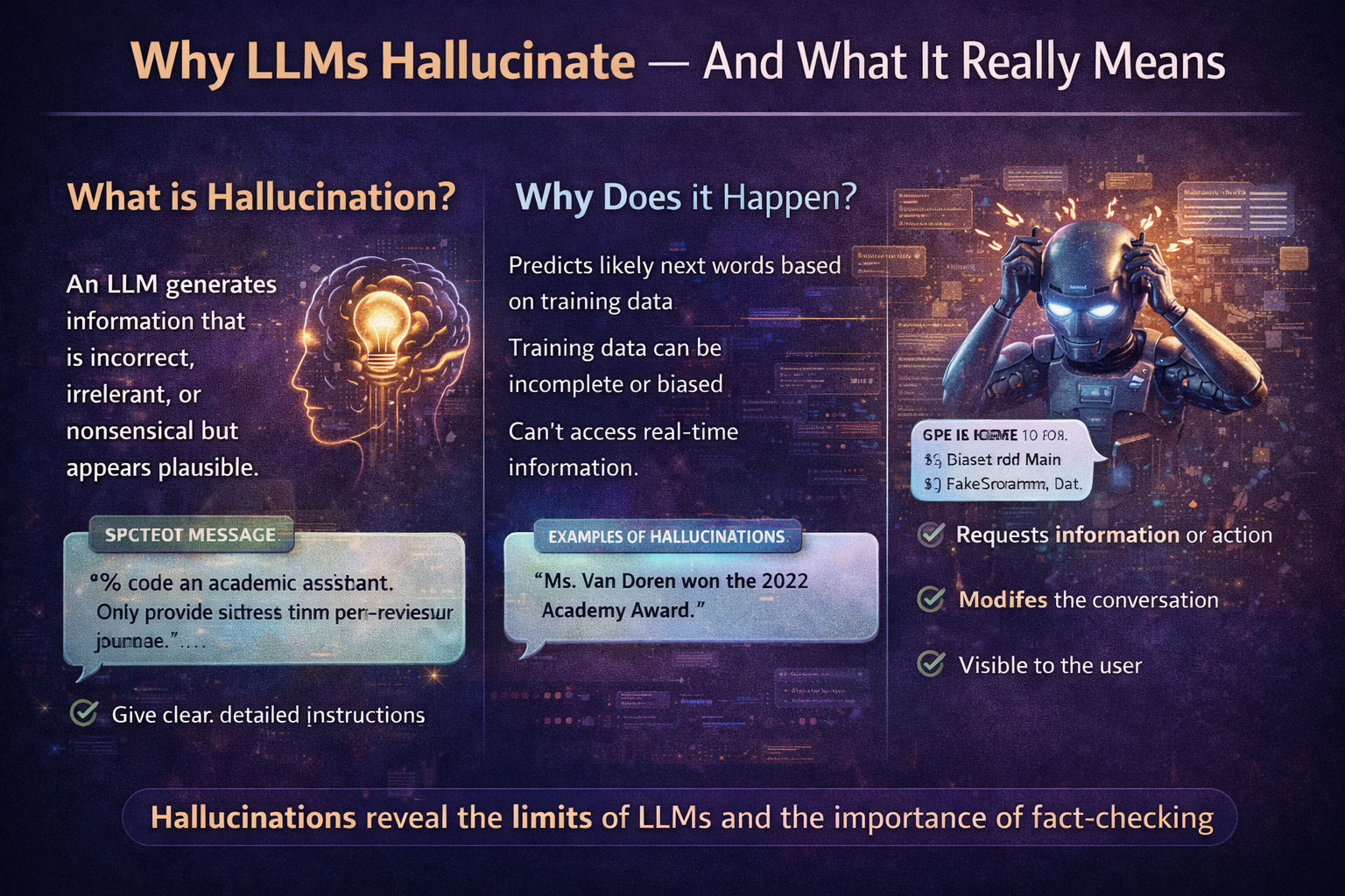 Why LLMs Hallucinate — And What It Really Means
