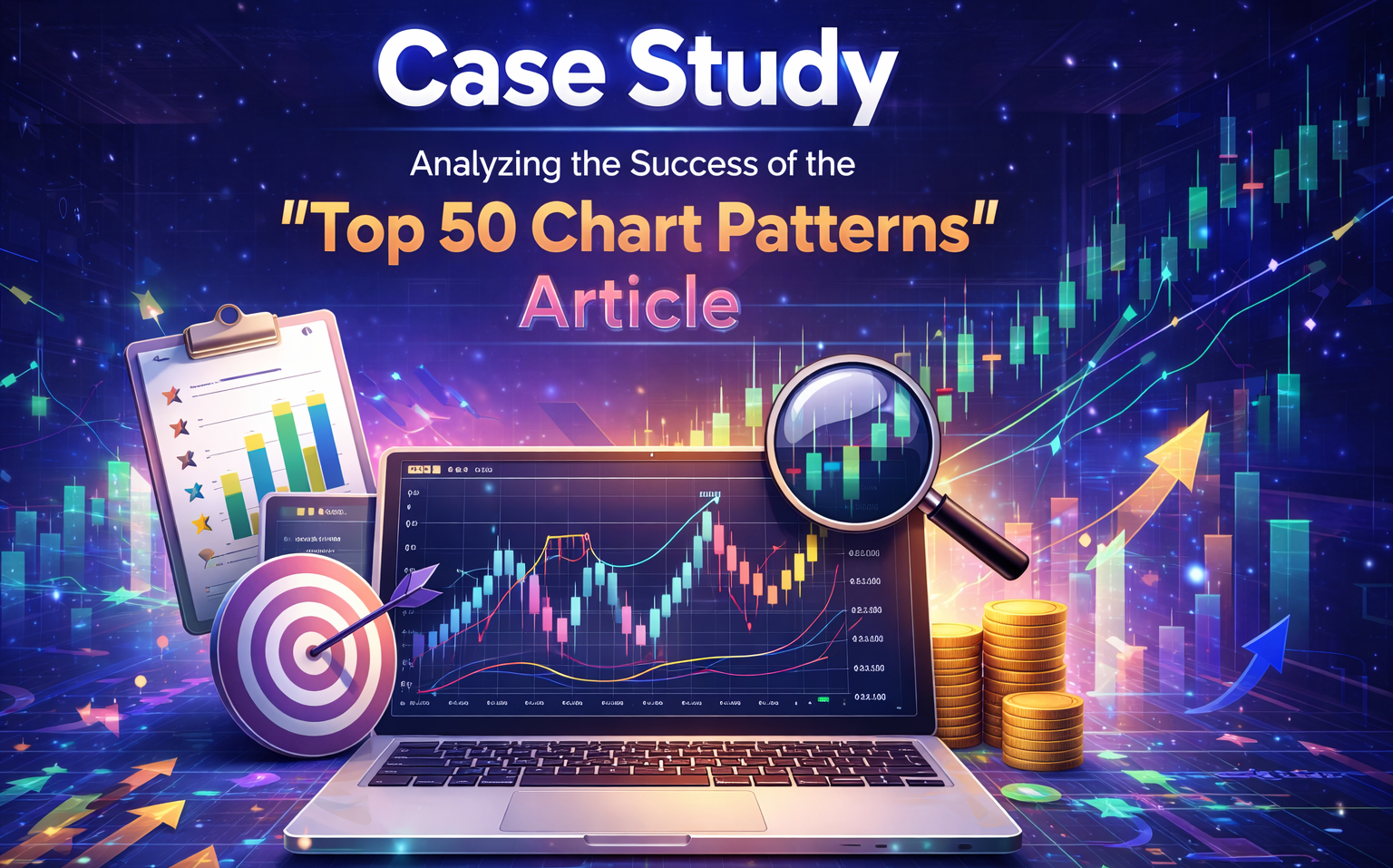 Case Study: How I Created a Comprehensive Educational Guide on 50 Trading Chart Patterns