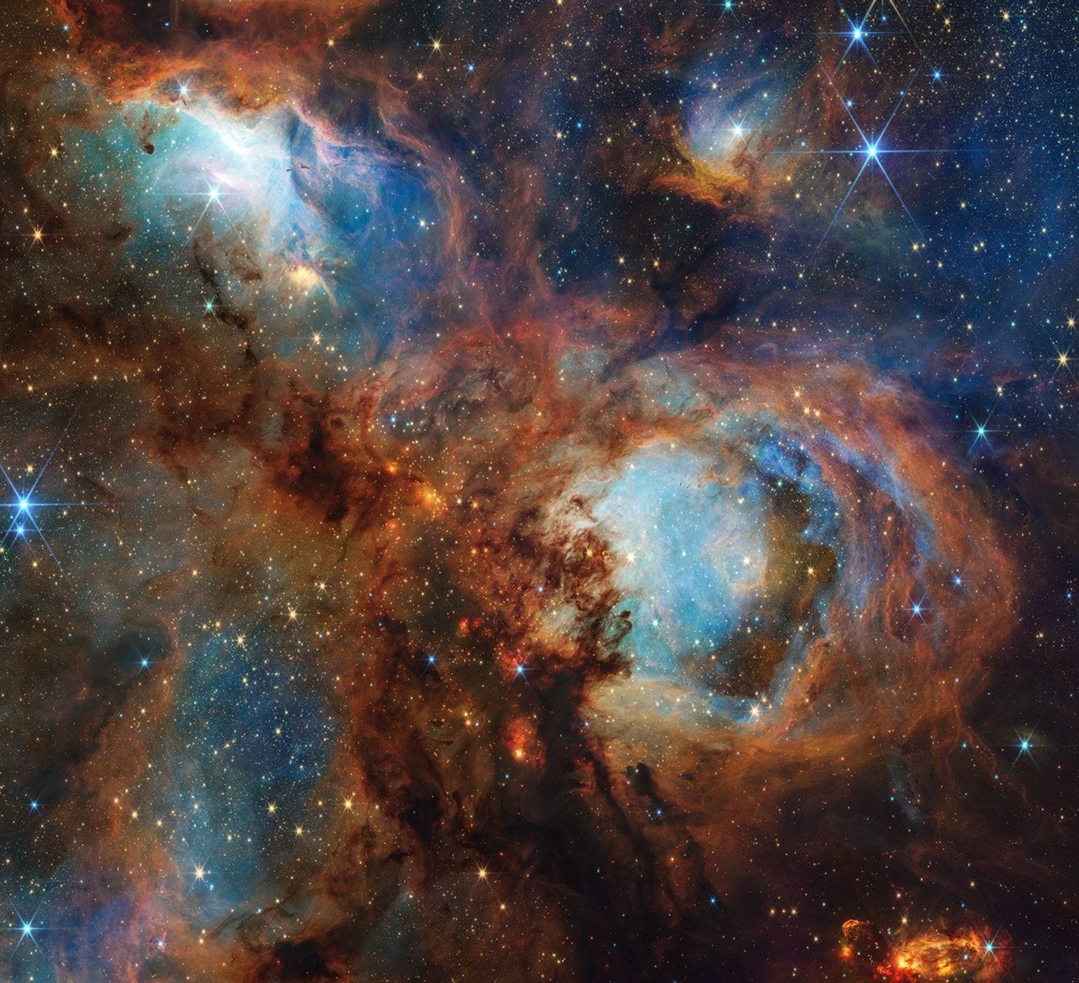 The Cosmic Charm of the Cat’s Paw Nebula: James Webb’s Latest Stellar