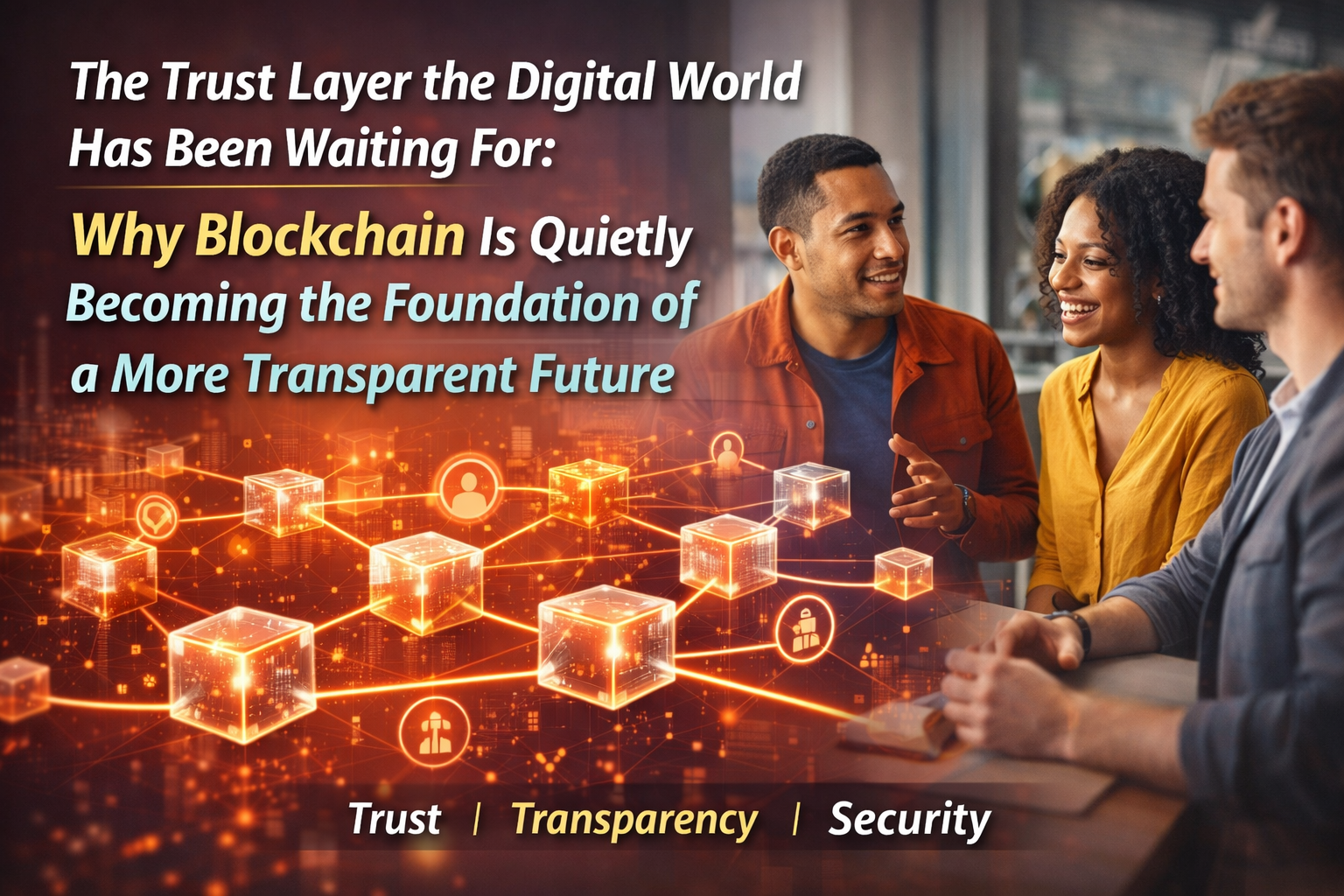 The Trust Layer the Digital World Has Been Waiting For: Why Blockchain Is Quietly Becoming the…