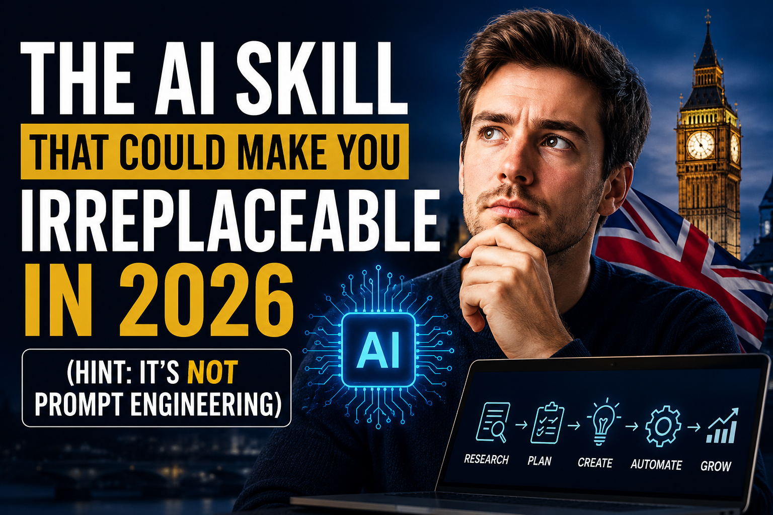 The AI Skill That Could Make You Irreplaceable in 2026 (Hint: It’s Not Prompt Engineering)