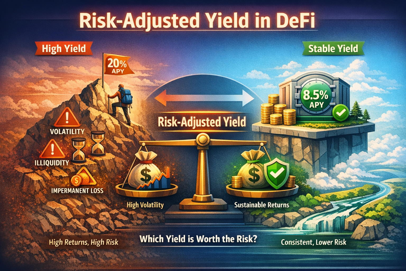 What Is Risk-Adjusted Yield and Why Does It Matter?