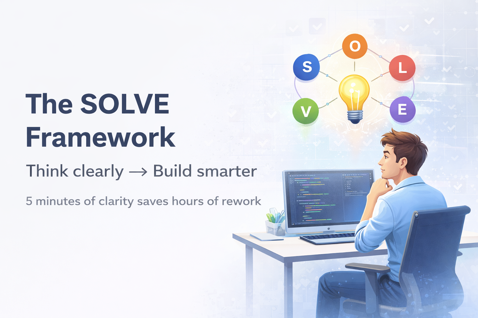 The SOLVE Framework: A Simple Way Teams Think Clearly Before Building