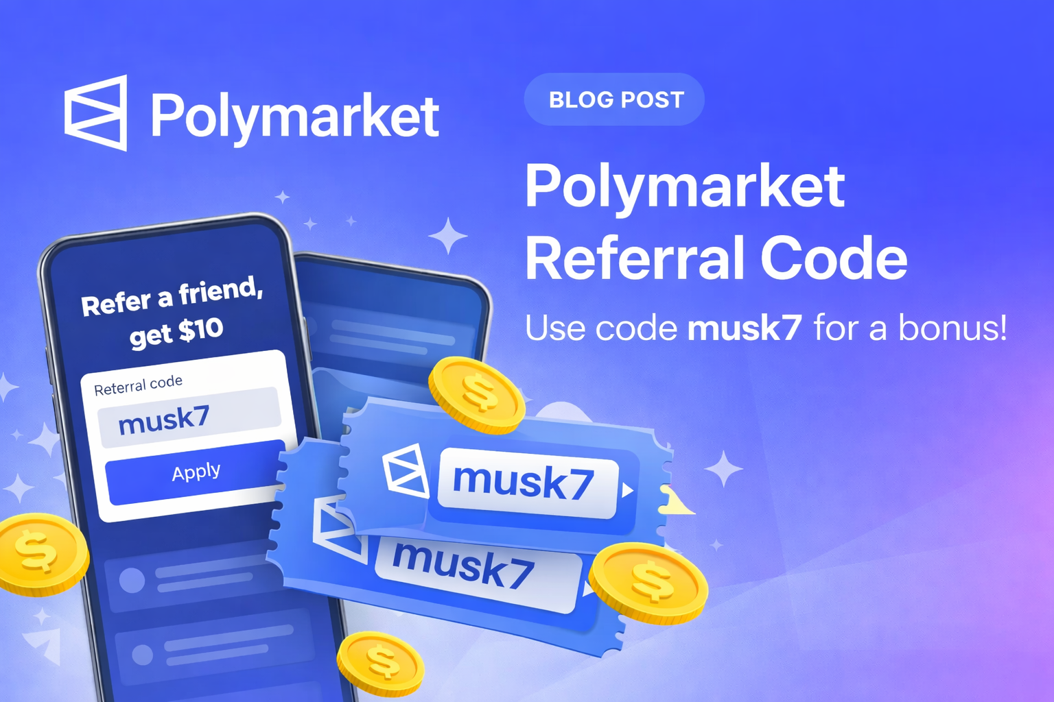 Best Polymarket Referral Code: Start With Invite Code