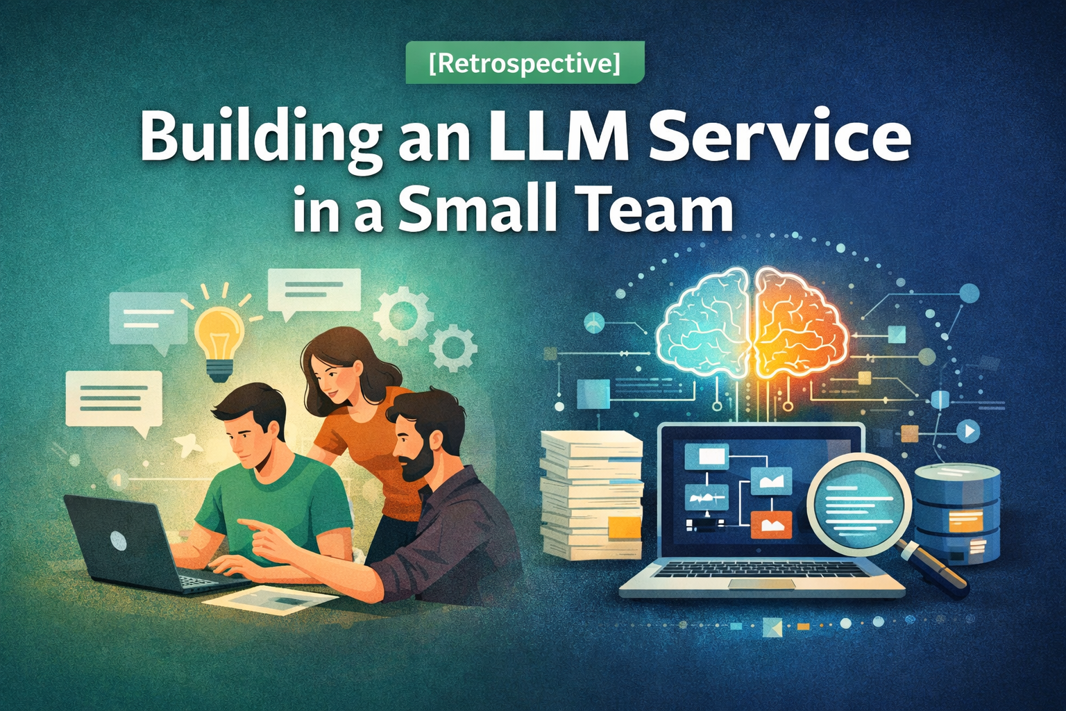 Lessons from Building an LLM Service in a Small Team