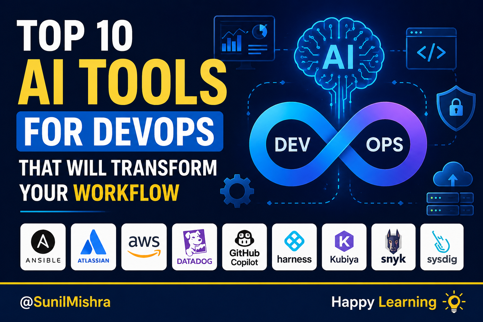 Top 10 AI Tools for DevOps That Will Transform Your Workflow