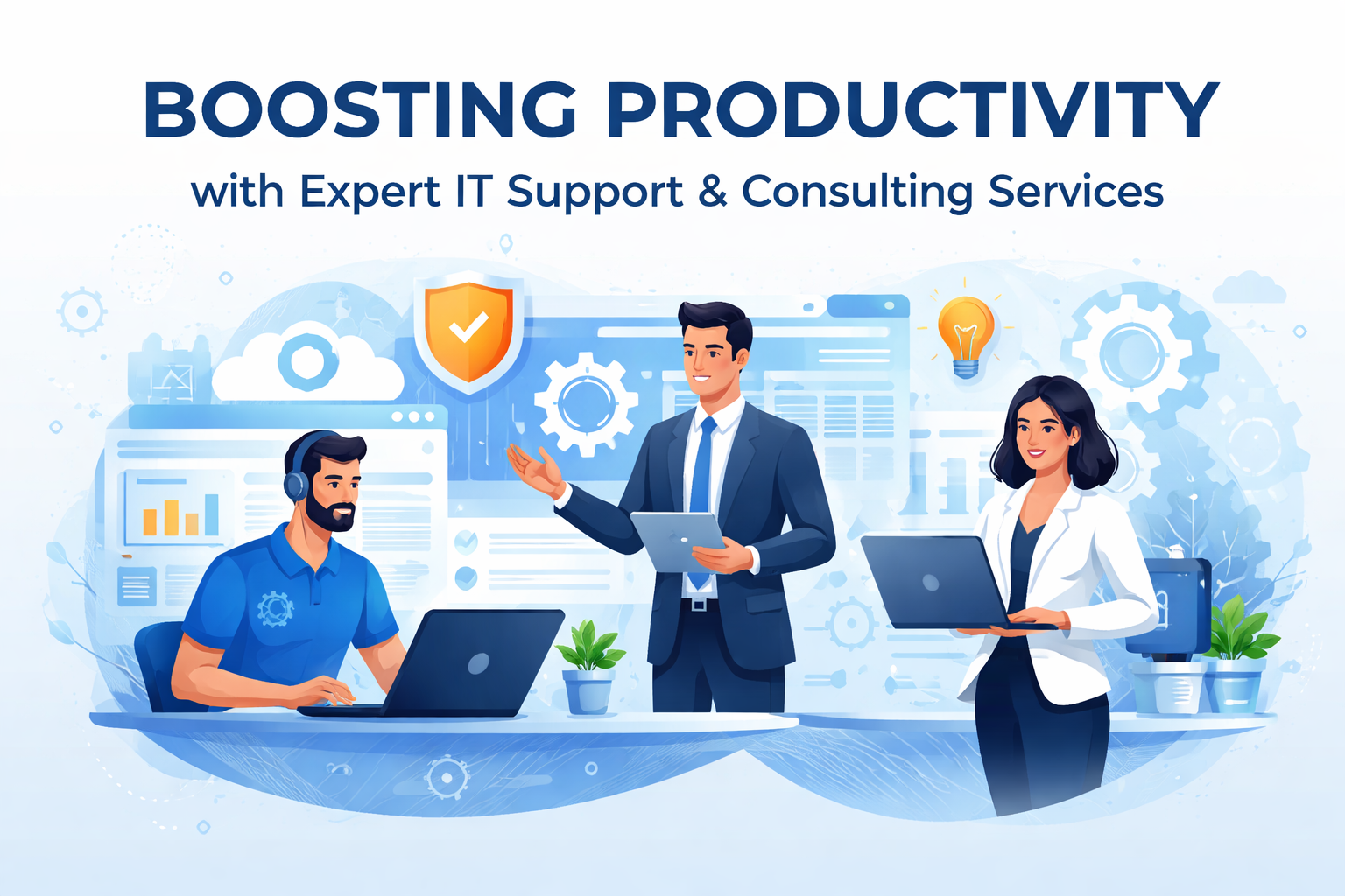 Boosting Productivity with Expert IT Support and Consulting Services