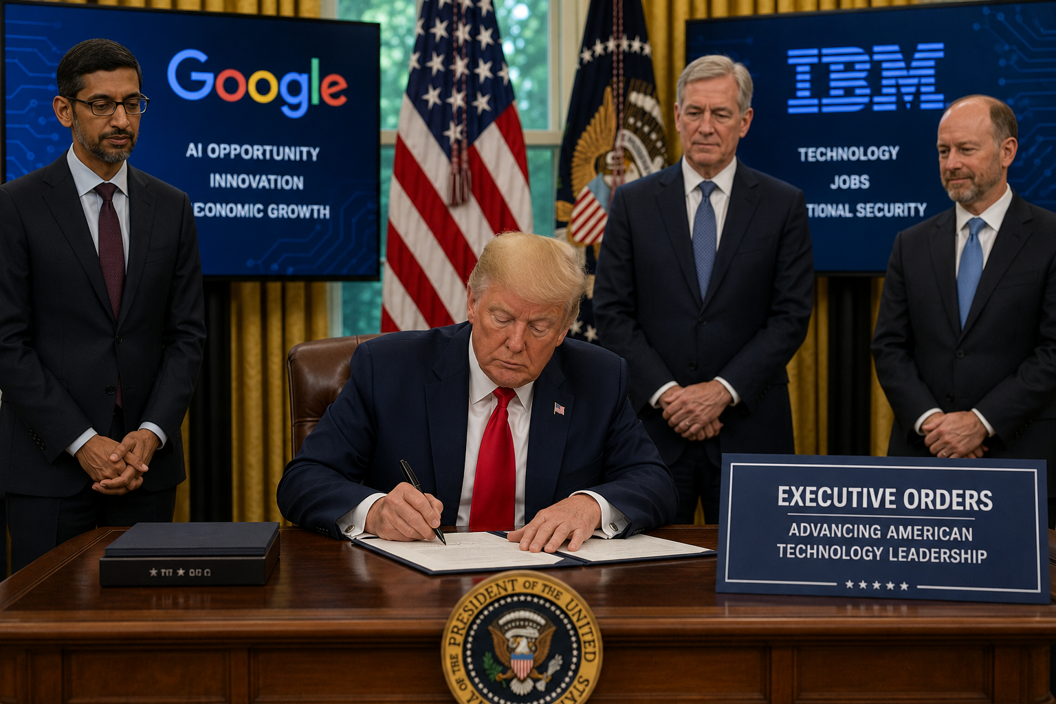 President Trump Signs Executive Orders to ‘Supercharge’ Quantum Computing: A New Era of Tech…