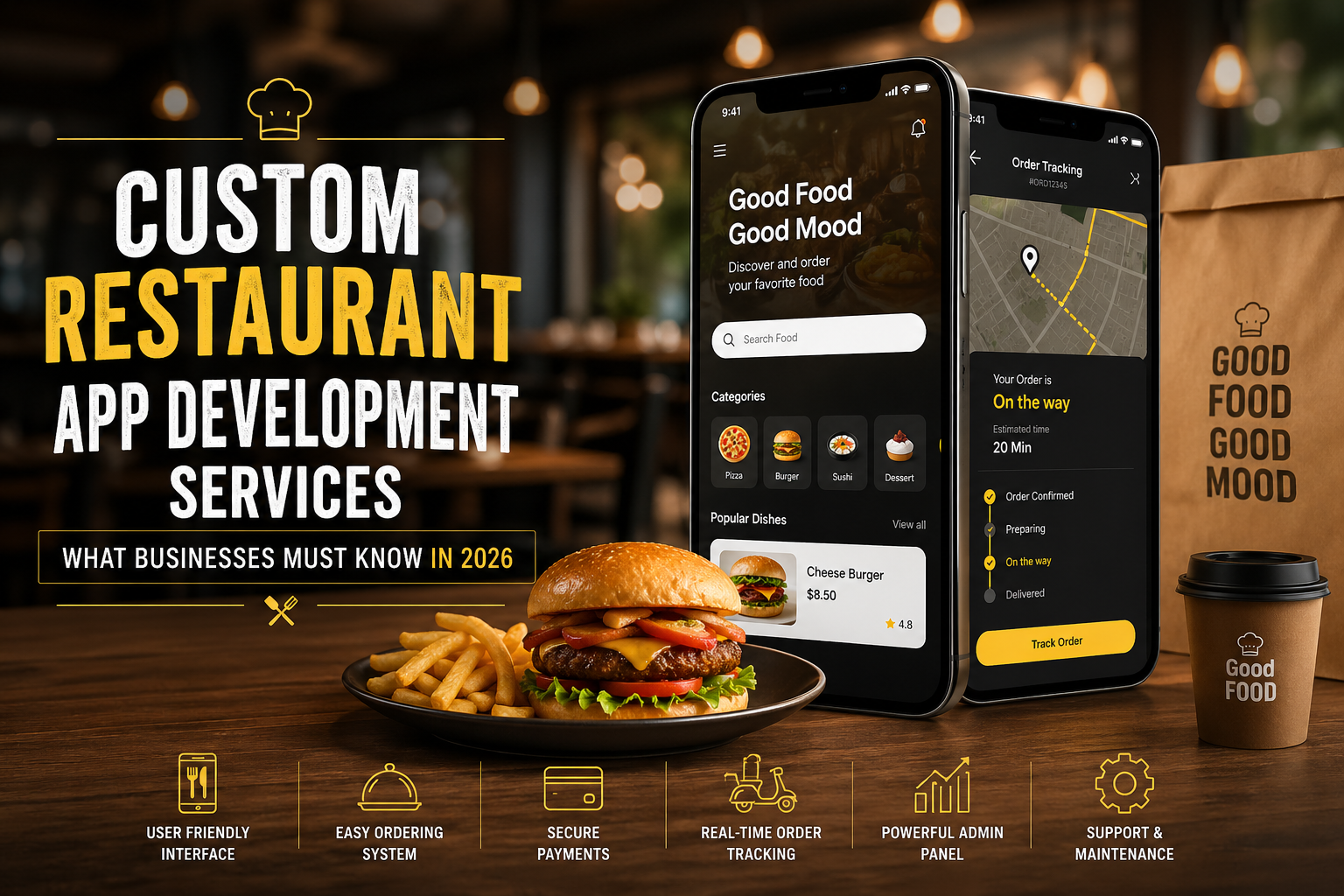 Custom Restaurant App Development Services: What Businesses Must Know in 2026