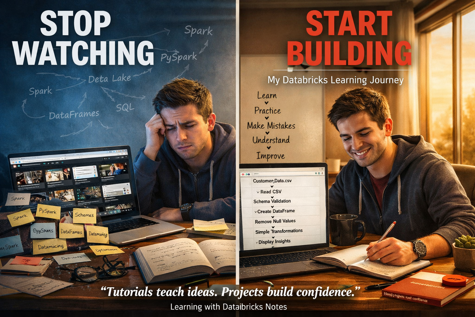 The Day I Realized Watching Tutorials Wasn’t Enough