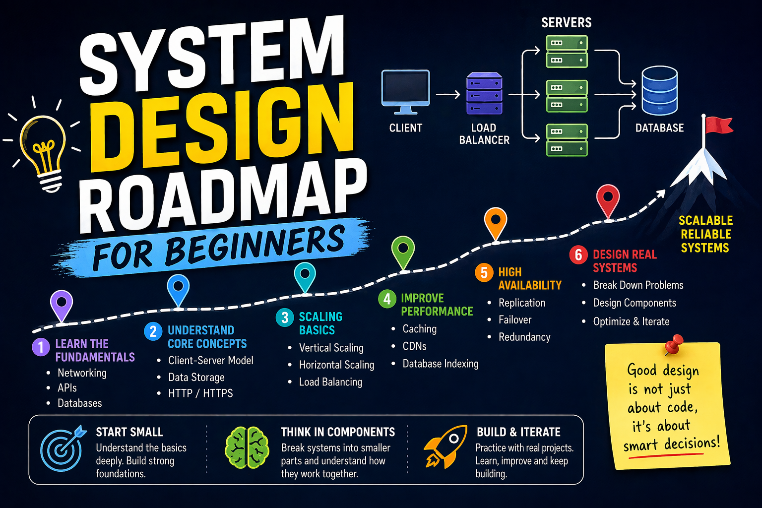 System Design Roadmap for Beginners (From Confused to Confident)