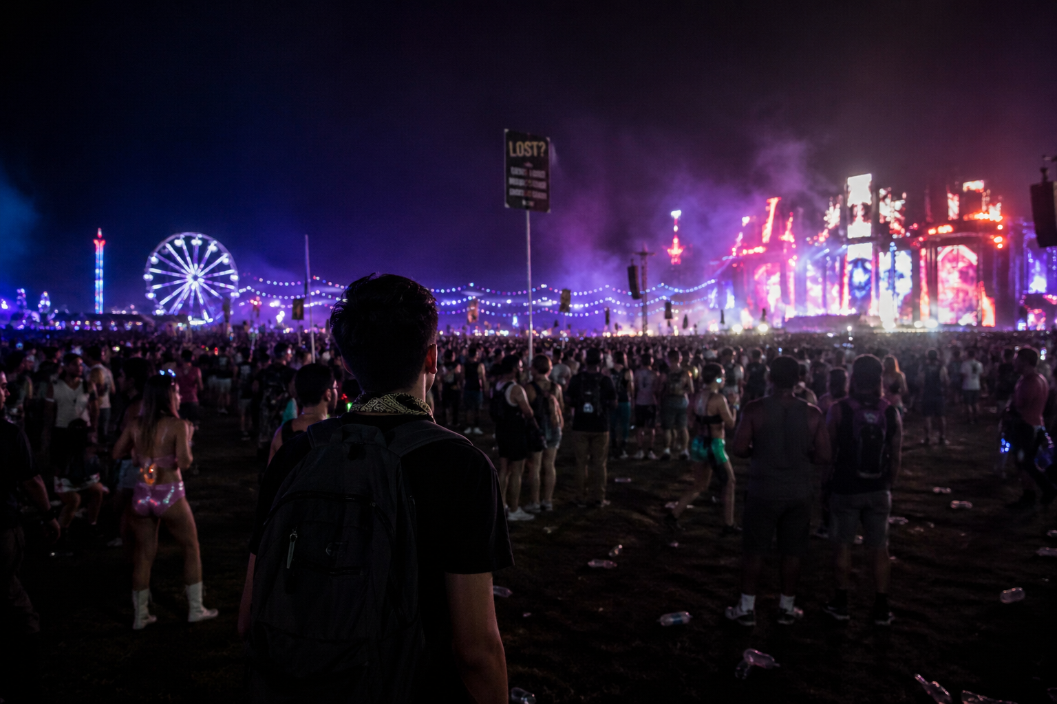 I Lost My Friends in a Crowd of 50,000. Half an Hour Later, I Knew.
