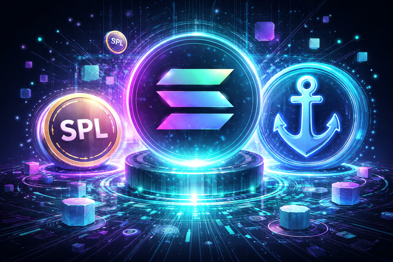 Building Your Own Token on Solana with Anchor Framework : SPL Token Guide By Dhruv patel