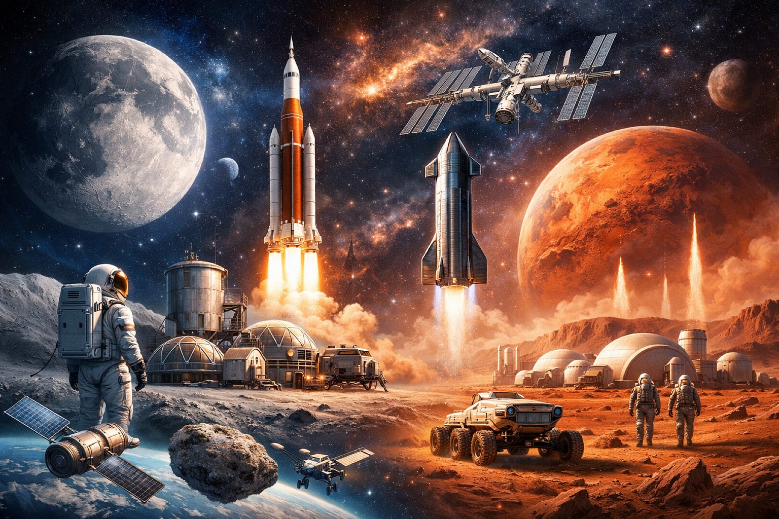 The New Space Race in 2026 The New Space Race in 2026