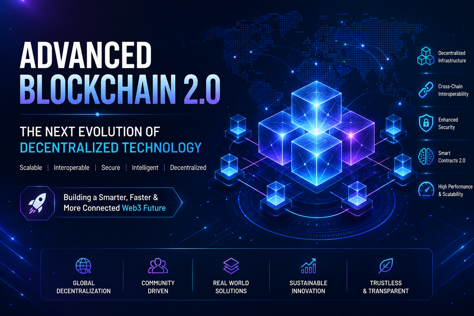 Advanced Blockchain 2.0: The Next Evolution of Decentralized Technology