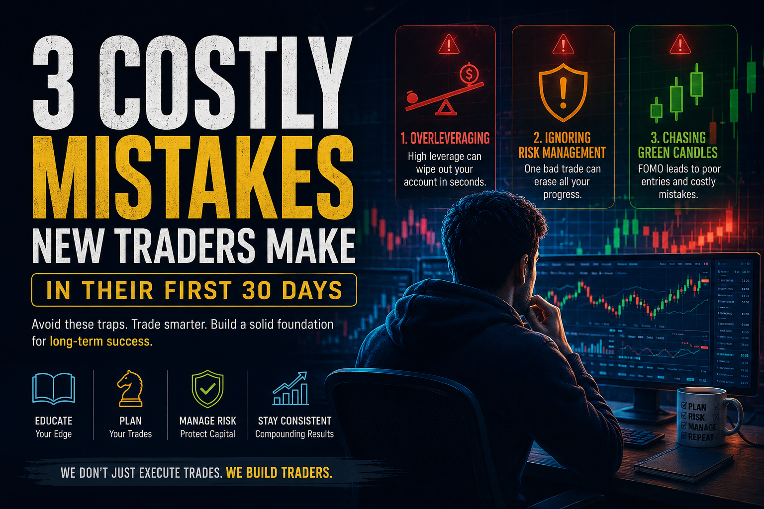 3 Costly Mistakes New Traders Make in Their First 30 Days (And How to Avoid Them)