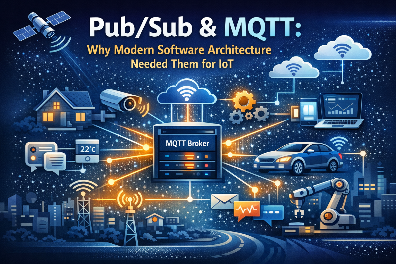 Pub/Sub and MQTT: Why Modern Software Architecture Needed Them (Especially for IoT)