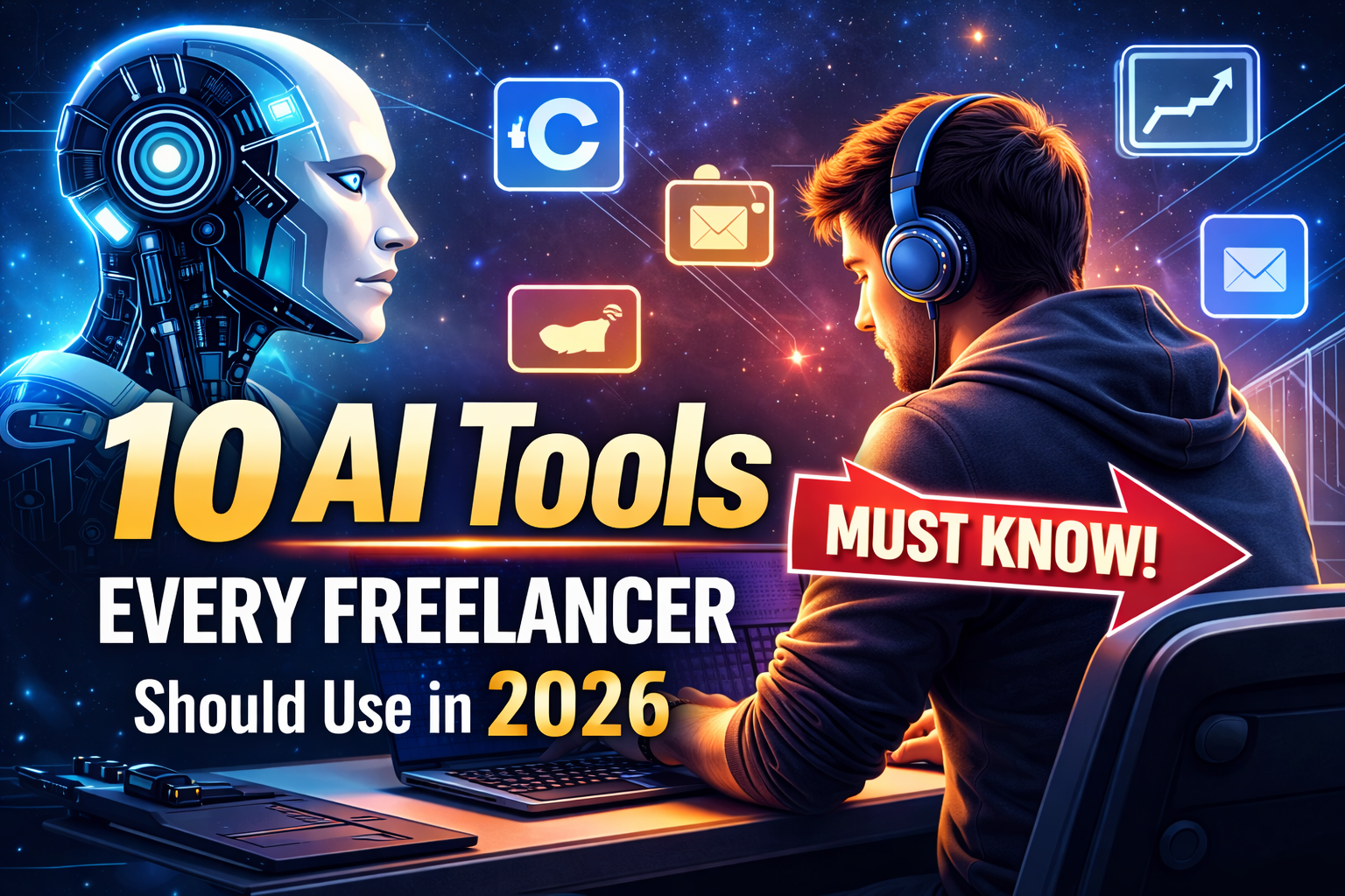 10 AI Tools Every Freelancer Should Use in 2026