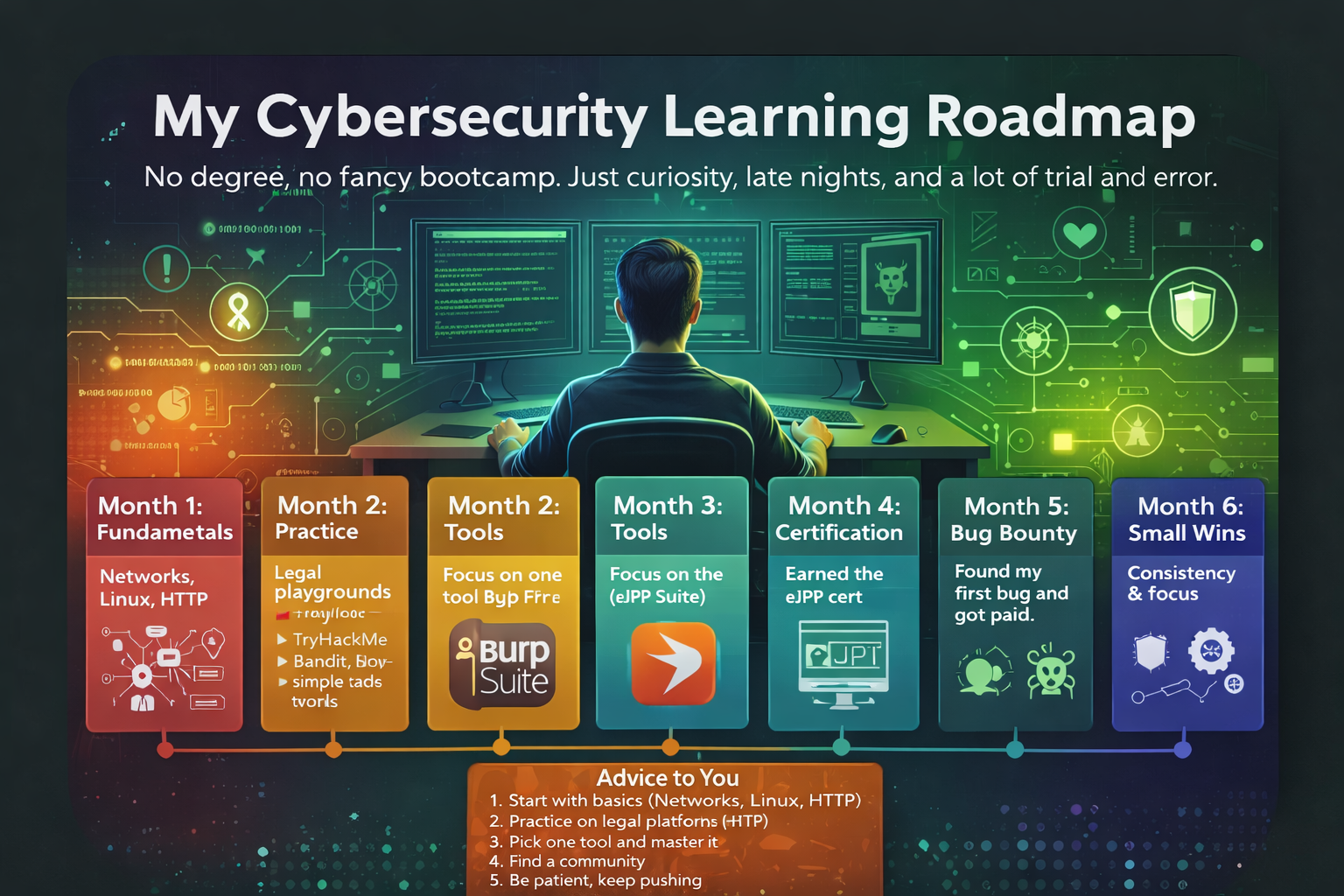 My Cybersecurity Learning Roadmap