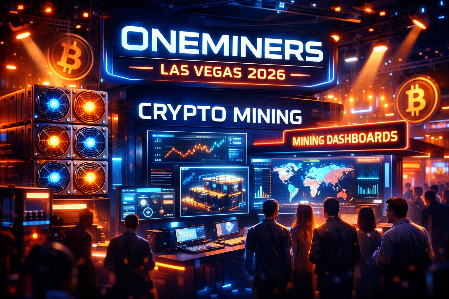 What You’ll Actually See at the OneMiners Booth in Las Vegas This April 2026